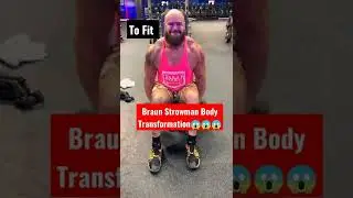 Braun Strowman Body transformation 😱😱!! He's Ripped now!! #shorts