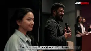 The Tashkent Files Q & A Session at IIT, Mumbai