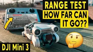 DJI MINI 3 PRO RANGE TEST - HOW BAD IS THE SIGNAL?