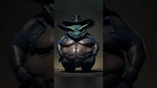 Cowboy but Alien #video #shorts