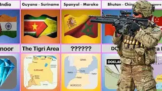 Comparison: Most Popular Conflict Between Countries