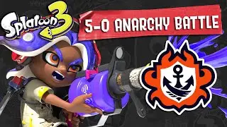 Going 5-0 in My FIRST Anarchy Battle Series | Splatoon 3