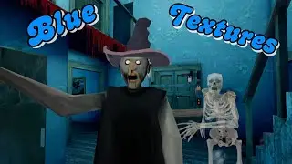 Granny Version 1.8.8 Halloween Mode With Blue Textures Full Gameplay