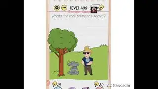 Brain test level 490 Gameplay Walkthrough Solution