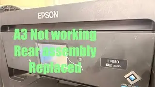 Epson L14150 A3 Printer #a3printing #problem #a3 #colorprinter #notworking #paperjam #pickup #error 