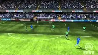 PS3 FIFA 11 Goal Using Football Freek Hub (2 of 4)