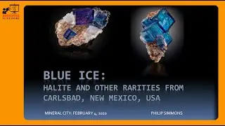 2020 Mineral City - Narrated Slideshow - Philip Simmons - Blue Ice: Halite and Other Rarities
