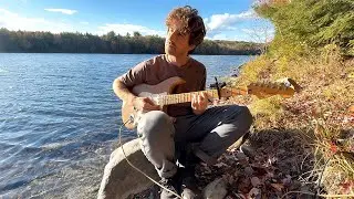 Autumn Guitar Meditations by the Lake (1 HR) | No AI 🌿 Healing Guitar Music – 