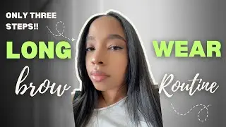 Easy 3-Step Eyebrow Routine | Natural & Fluffy Brows Tutorial