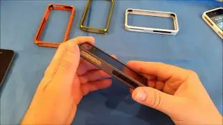 Xtru Case Duo Slider & Slider aluminum  bumper case for iPhone 4 / 4S Giveaway