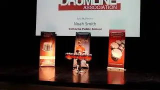Noah Smith - Colborne PS Drumline - Solo Multitenor - CDA Ontario Solos 2018