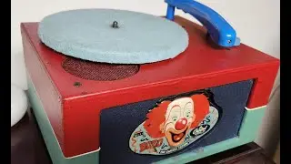 Bozo The Clown Plays Jack And Jill  -Pied Piper Records - Capitol Record Player