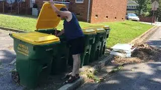 We found money while trash picking!