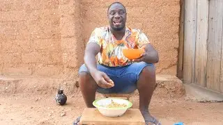African cooking !! Authentic African food  DAWADAWA JOLLOF from Ghana, West Africa