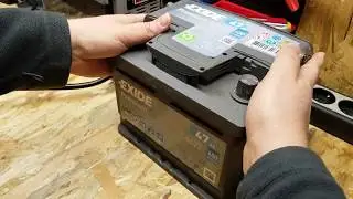 Test akumulatora Exide Premium