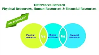 Differences Between Physical Resources, Human Resources and Financial Resources