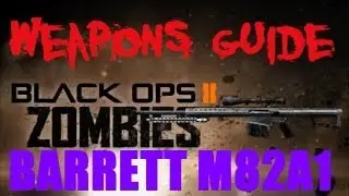 BO2 Zombies Barrett M82A1 / Macro Annihilator Weapons Guide