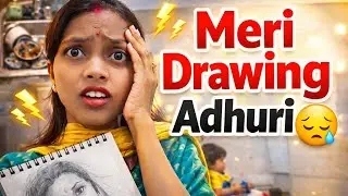 &ldquo;Mom Life vs Artist Life 😔 | Aaj Bhi Meri Drawing Complete Nahi Ho Paayi&rdquo;