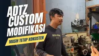 MAMPIR KE BENGKEL ADTZ CUSTOM SEKALIAN NGENALIN RANGKA TERBARU