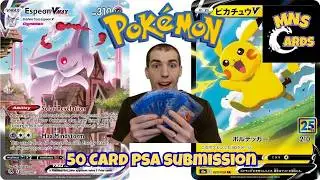 50 Card PSA Submission!