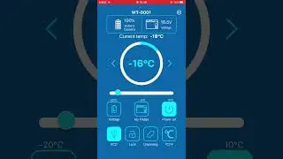 Solar Battery Fridge Freezer APP