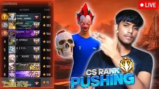 🔴[Live]😎Cs-Rank Push To Top 1 Grandmaster🔥| SURAJ GAMER LIVE |  #freefire #live #shortslive #fflive