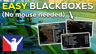 Как использовать iRacing Blackboxes как МАСТЕР! (Без мыши)