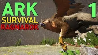 [1] Griffins, Castles, Ruins, and Amazing Views!!! (ARK Ragnarok Survival Multiplayer)