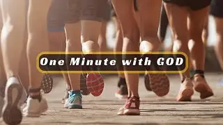1 Minute with God &ndash; A Daily Dose of Scripture &ndash; Run with Purpose &ndash; 1 Corinthians 9:24-25