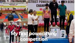 My first powerlifting competition / Competition day