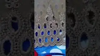 CUTWORK DUPPATA #viral #trending