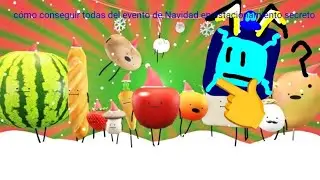 Cómo conseguir todas las frutas del evento de navidad en estacionamiento secreto? 
