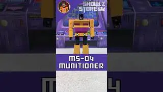 Transformers Magic Square MS-04 Munitioner Swindle Transformation #transformers #decepticons #ms04