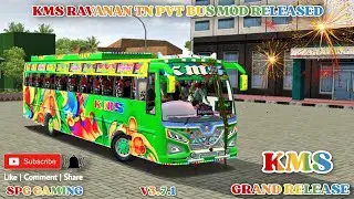 KMS RAVANAN TN PVT BUS MOD RELEASED IN BUSSID |BUSSID V3.7.1||SPG GAMING||PEPPER BUCKET|