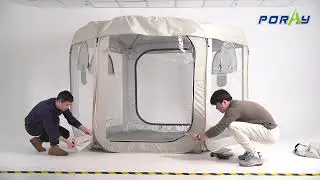 How to set up the POP UP Bubble Tent easily!#dometent