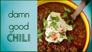 Damn Good Chili Recipe - 4 Hour - No Bean Chili  Low Fat Low Carb