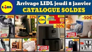 catalogue LIDL jeudi 8 janvier 2026 ✅ Arrivage maison cuisine 🔥 Promos deals SilverCrest soldes