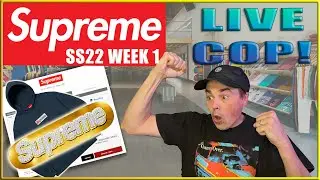 Supreme Box Logos Are Back!!! SS22 Week 1 Live Cop.