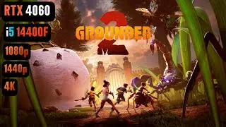 Grounded 2 RTX 4060 FPS TEST | & i5 14400F Benchmark 1080p/1440p/4K