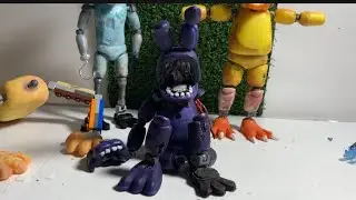 Custom Withered Bonnie Figure Review!
