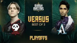 Full Game: Team Aster vs 9Pandas Game 3 (BO3) | Riyadh Masters 2023 Playoffs Day 10