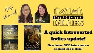 Introverted Indies Update - Stuff Your Kindle, Book Releases, and In-Person Events!