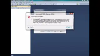 Sql Server can not connect to Database Error Sql server management studio Error Connection