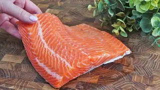 Рецепт небольшого кусочка рыбы, которым можно накормить большую компанию гостей