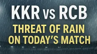 RCB vs KKR, Weather Forecast: Will rain at Chinnaswamy dampen IPL resumption?