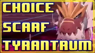 Choice Scarf Tyrantrum! VGC 2021 Crown Tundra Pokemon Sword and Shield Competitive Wifi Battle