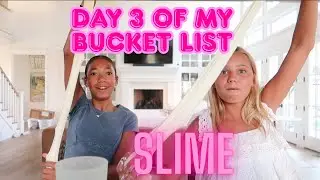 Day 3 of completing my summer bucket list  (SLIME)