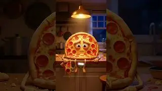 Listen Pizza 🍕 Ai Talking Pizza #shorts #ytshorts #talkingobjects #viralshorts
