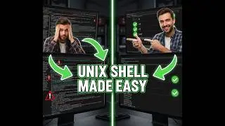 Unix Shell Explained for Beginners (Foundations & File Management) THEORY