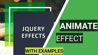10.jQuery Animate Effect | With examples | jQuery Tutorial in Hindi